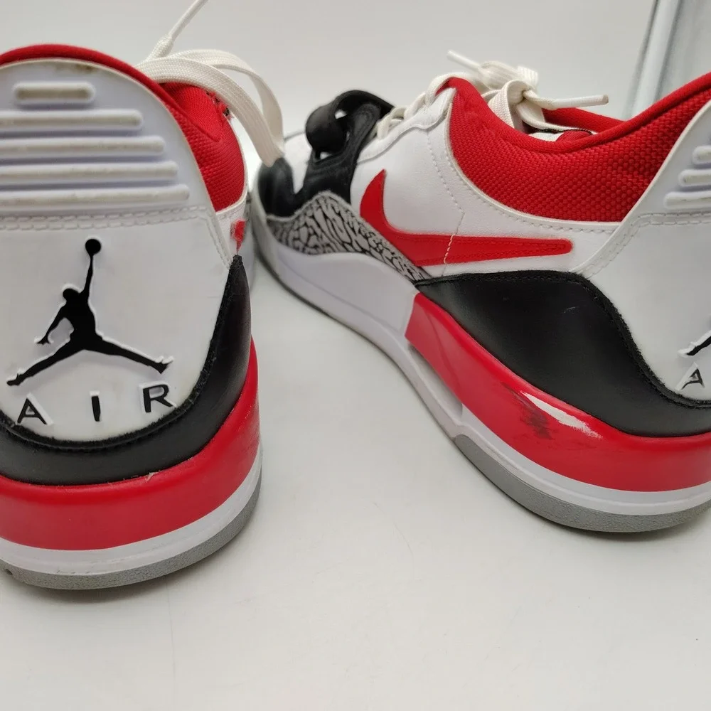 Nike Air Jordan Legacy 312 Low Chicago Varsity Red Black CD7069-106 Men's 9.5